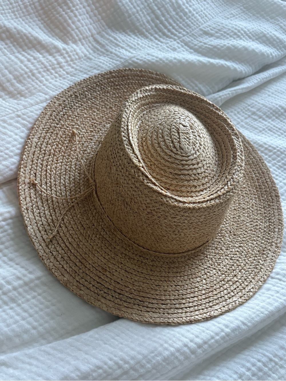 GIGI PIP Straw Sun Hat in Natural Tan
